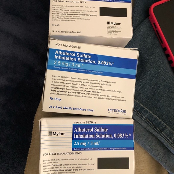Albuterol. 4 boxes - Picture 4 of 6